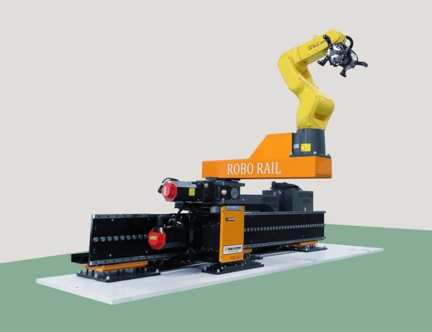 スリムレール&旋回アームがロボット搬送を進化させる<br>ROBO RAIL(ロボレール) FRR-001型