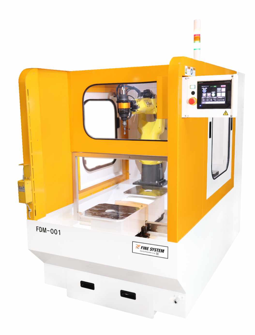 小型バリ取りロボットセル FDM-001型